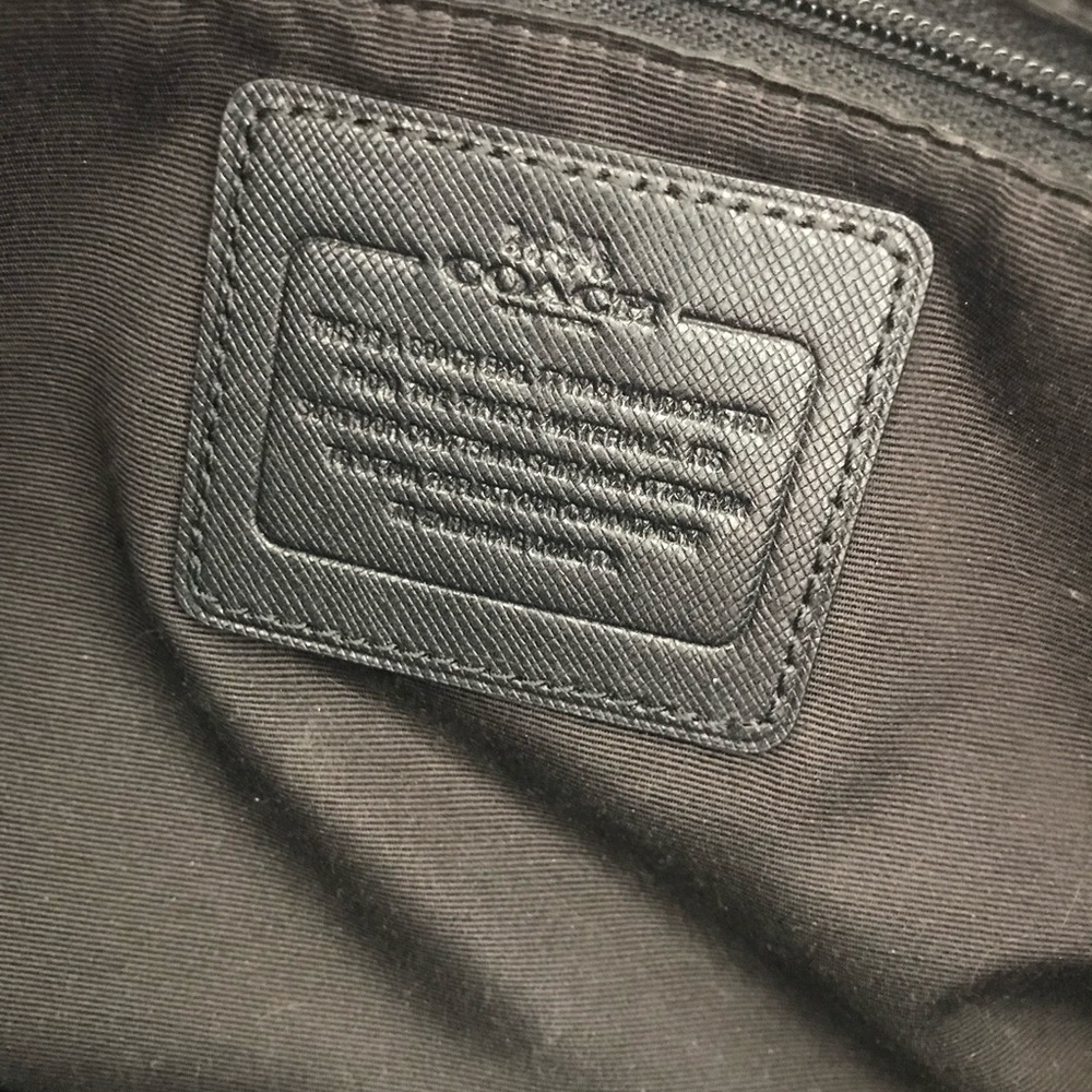 Black Coach Purse - Picture 5 of 5